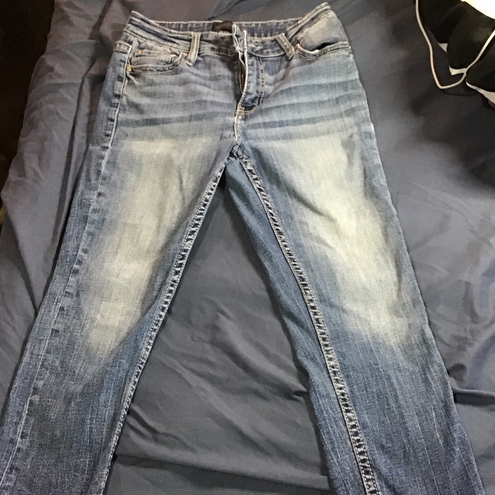 Daytrip Women's Classic Blue Straight Leg Jeans
